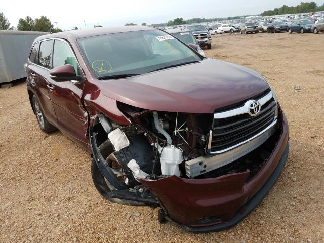 TOYOTA HIGHLANDER 2016 5tdbkrfh5gs297861