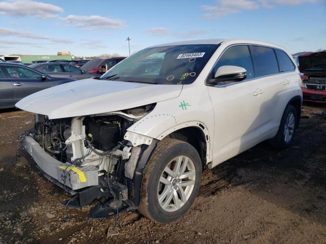 TOYOTA HIGHLANDER 2016 5tdbkrfh5gs327974