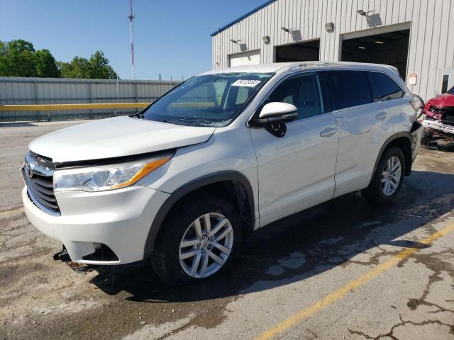 TOYOTA HIGHLANDER 2014 5tdbkrfh6es005289