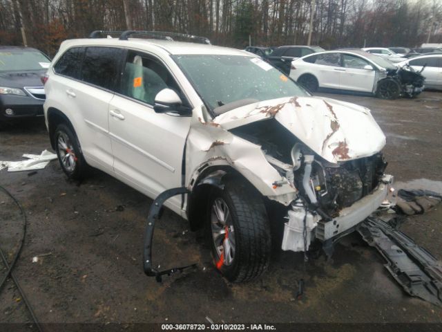 TOYOTA HIGHLANDER 2015 5tdbkrfh6fs099272