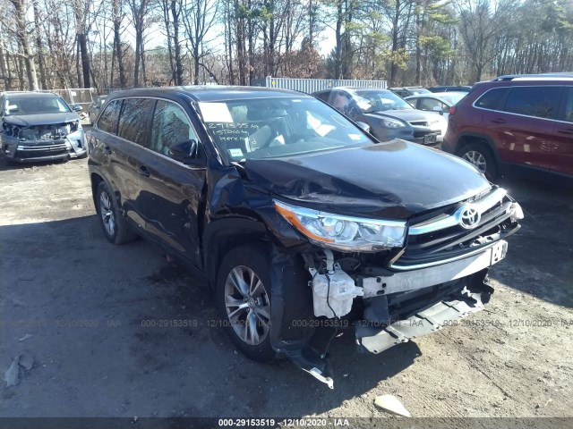 TOYOTA HIGHLANDER 2015 5tdbkrfh6fs114546