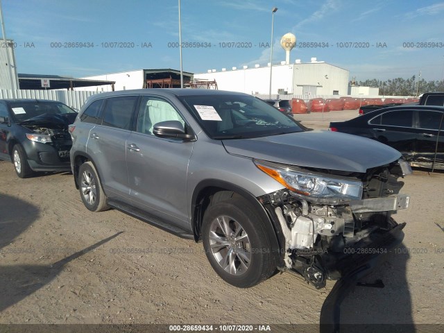 TOYOTA HIGHLANDER 2015 5tdbkrfh6fs180238