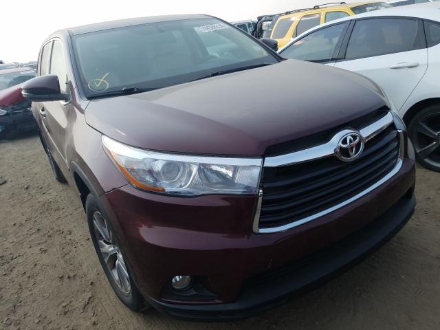 TOYOTA HIGHLANDER 2016 5tdbkrfh6gs286089