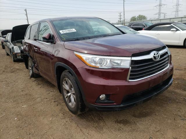 TOYOTA HIGHLANDER 2016 5tdbkrfh6gs291664