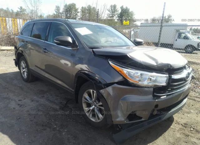 TOYOTA HIGHLANDER 2016 5tdbkrfh6gs355864