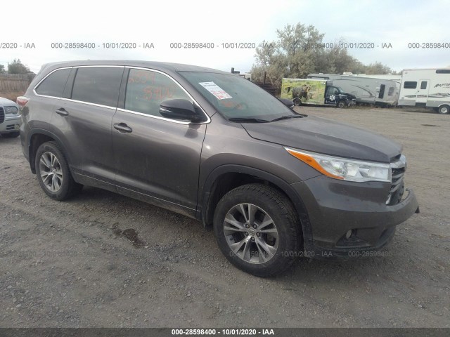 TOYOTA HIGHLANDER 2014 5tdbkrfh7es027981