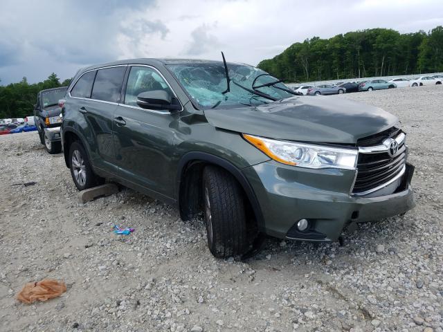 TOYOTA HIGHLANDER 2014 5tdbkrfh7es043713