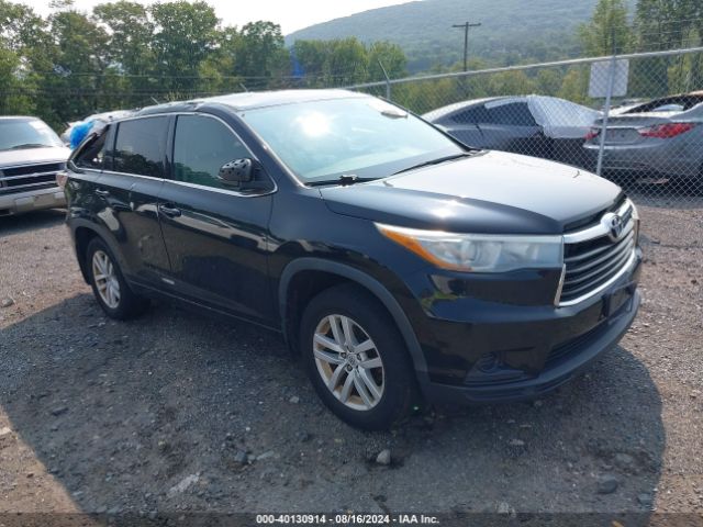 TOYOTA HIGHLANDER 2015 5tdbkrfh7fs099846