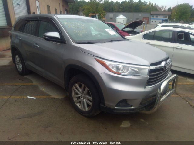 TOYOTA HIGHLANDER 2015 5tdbkrfh7fs113745