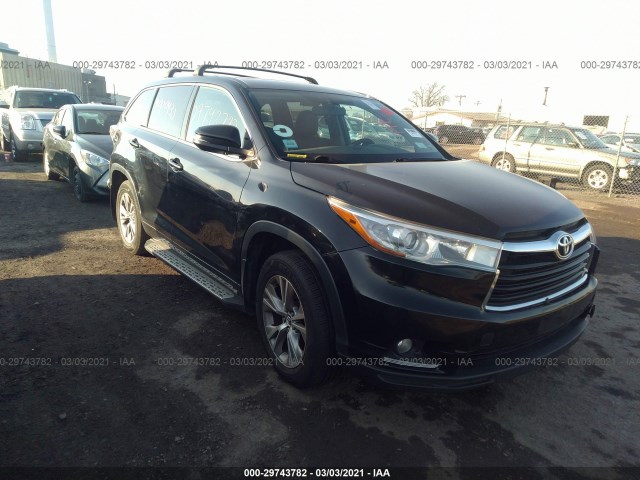 TOYOTA HIGHLANDER 2016 5tdbkrfh7gs238892