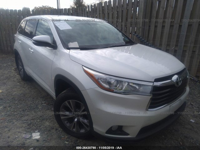 TOYOTA HIGHLANDER 2016 5tdbkrfh7gs285873