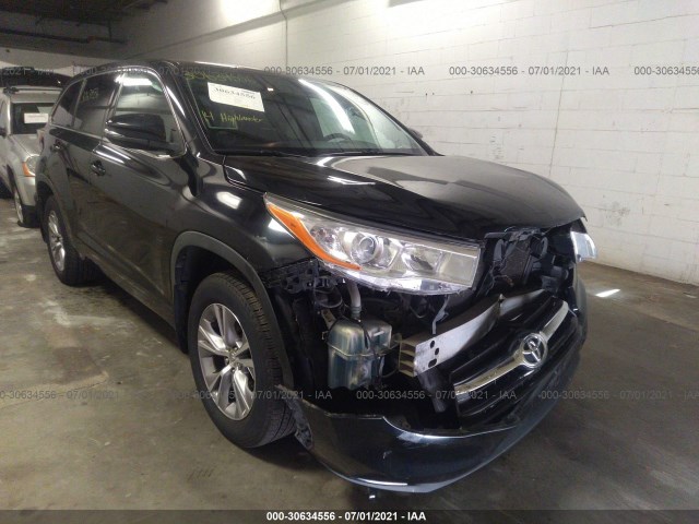 TOYOTA HIGHLANDER 2014 5tdbkrfh8es013667