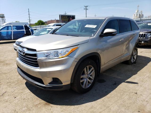 TOYOTA HIGHLANDER 2014 5tdbkrfh8es024331