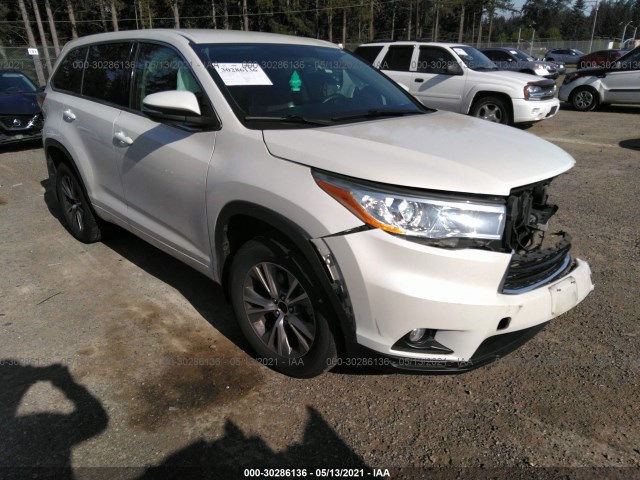 TOYOTA HIGHLANDER 2014 5tdbkrfh8es027133