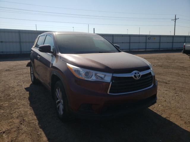 TOYOTA HIGHLANDER 2014 5tdbkrfh8es054297