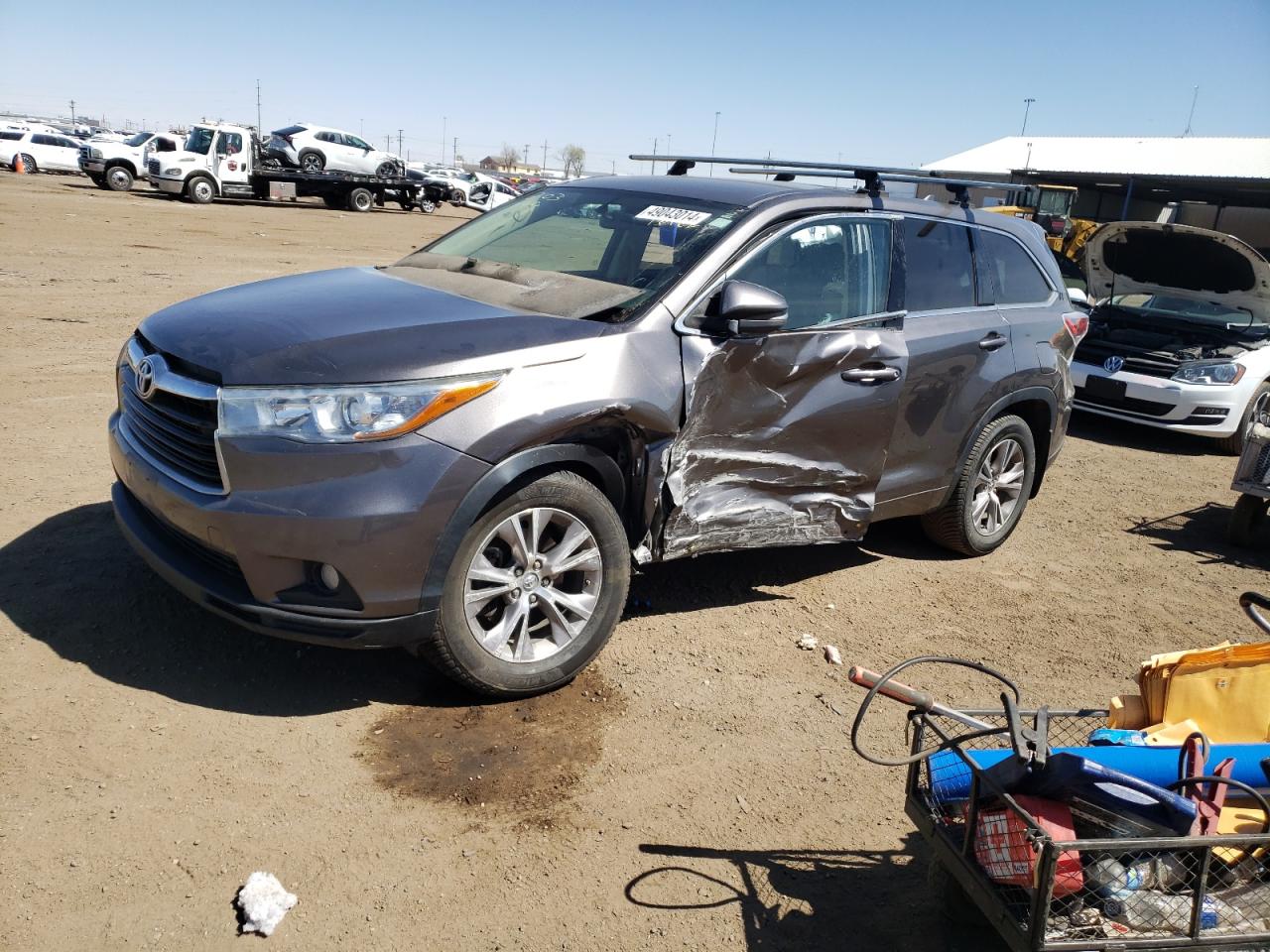 TOYOTA HIGHLANDER 2015 5tdbkrfh8fs167863