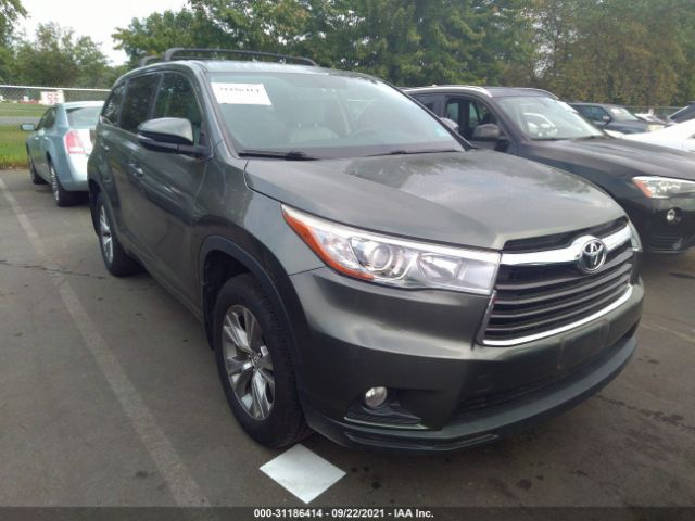 TOYOTA HIGHLANDER 2015 5tdbkrfh8fs175784