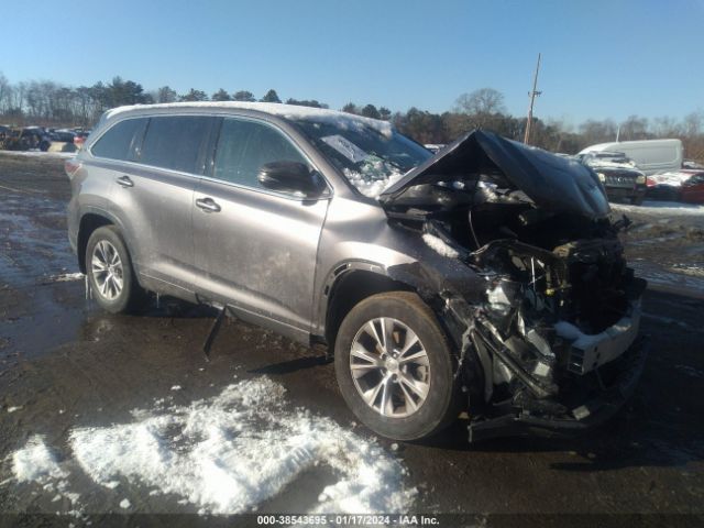 TOYOTA HIGHLANDER 2015 5tdbkrfh8fs176448