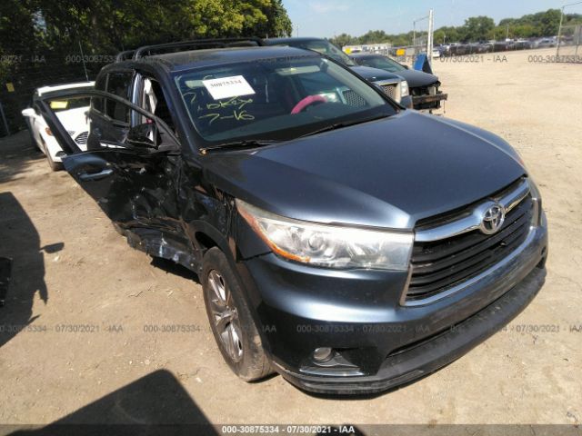 TOYOTA HIGHLANDER 2015 5tdbkrfh8fs188602