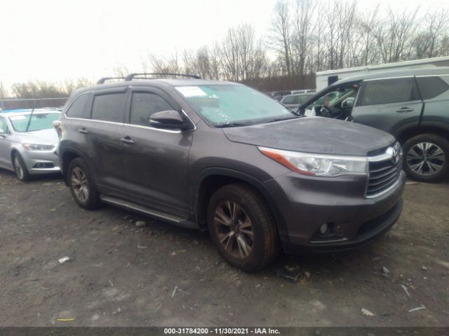 TOYOTA HIGHLANDER 2016 5tdbkrfh8gs240506