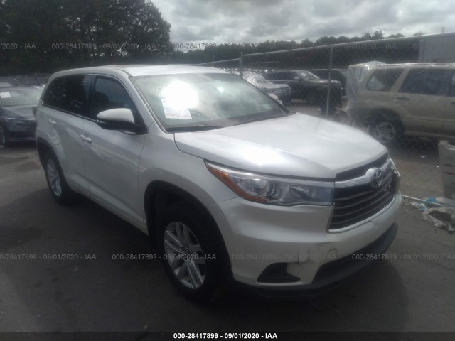 TOYOTA HIGHLANDER 2016 5tdbkrfh8gs254664