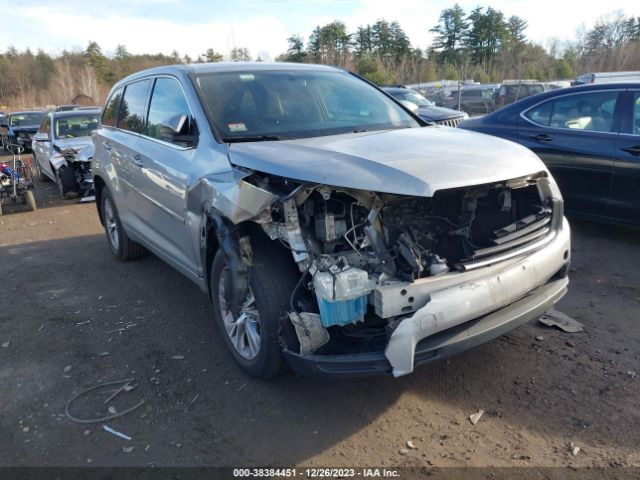 TOYOTA HIGHLANDER 2016 5tdbkrfh8gs264627