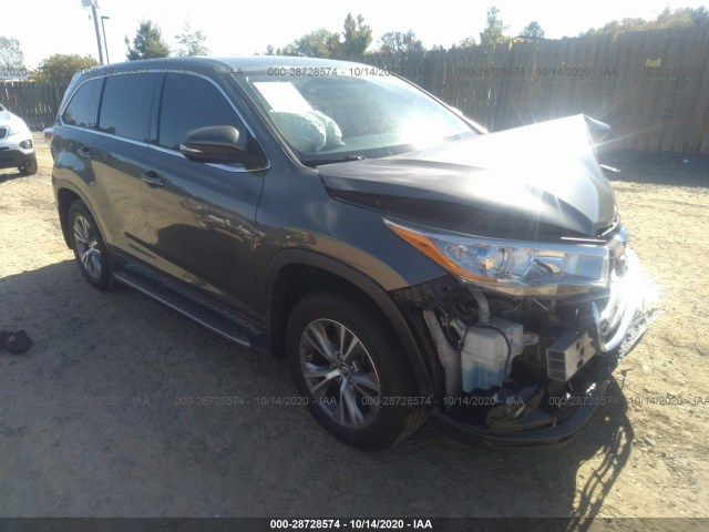 TOYOTA HIGHLANDER 2016 5tdbkrfh8gs288118