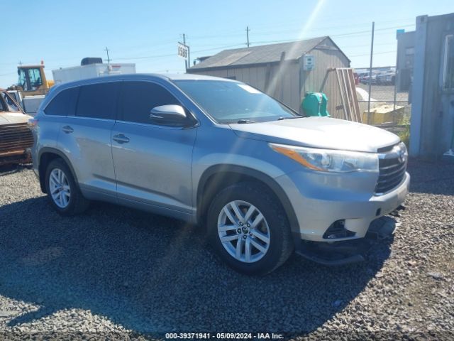 TOYOTA HIGHLANDER 2016 5tdbkrfh8gs304947