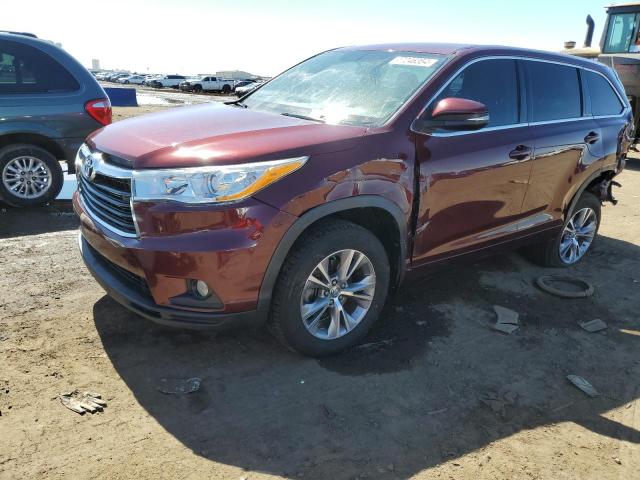 TOYOTA HIGHLANDER 2014 5tdbkrfh9es006632