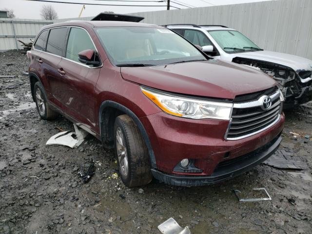 TOYOTA HIGHLANDER 2014 5tdbkrfh9es023429