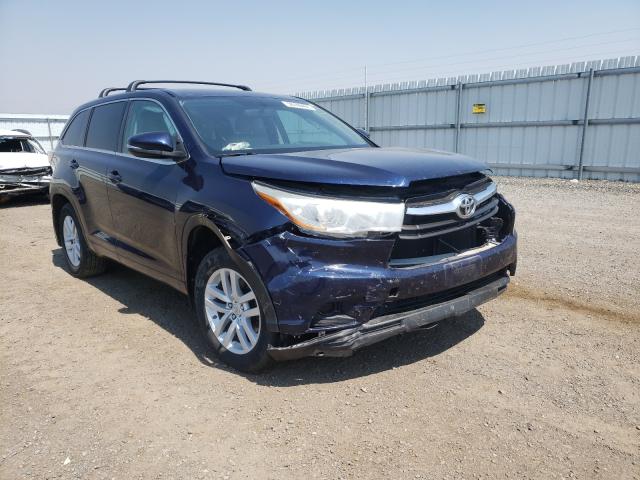 TOYOTA HIGHLANDER 2015 5tdbkrfh9fs105114