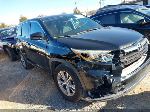 TOYOTA HIGHLANDER 2015 5tdbkrfh9fs153633