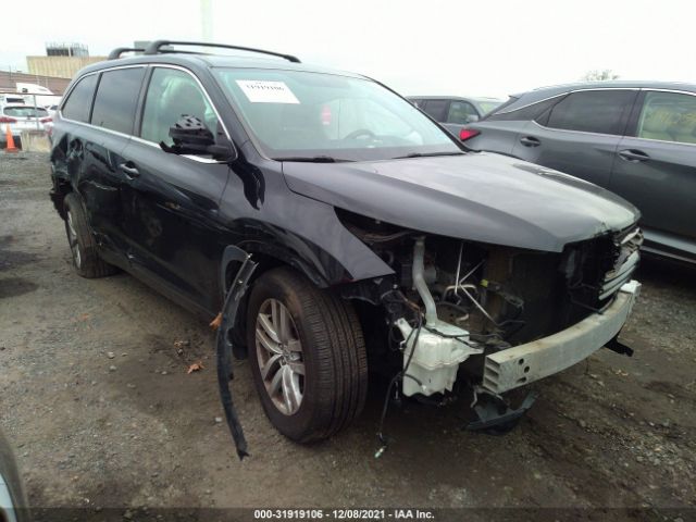 TOYOTA HIGHLANDER 2015 5tdbkrfh9fs180783