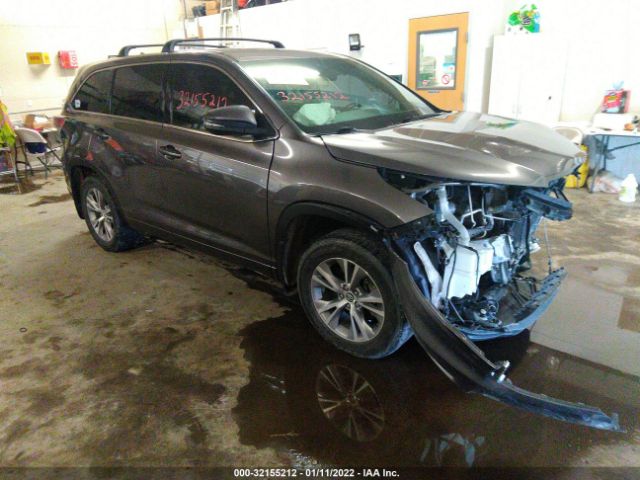 TOYOTA HIGHLANDER 2016 5tdbkrfh9gs253667