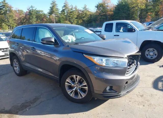 TOYOTA HIGHLANDER 2016 5tdbkrfh9gs324821