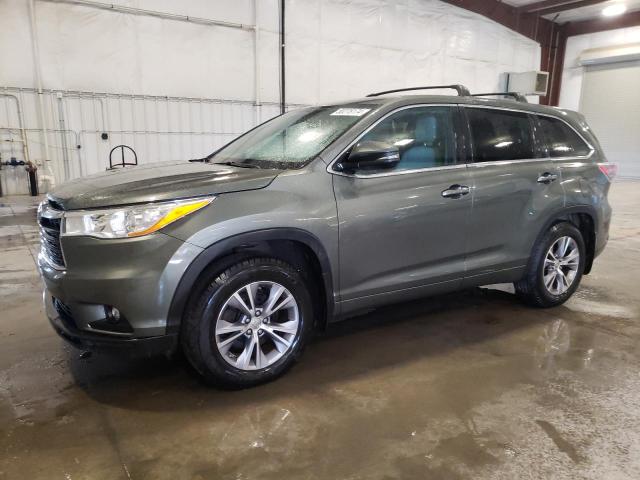 TOYOTA HIGHLANDER 2014 5tdbkrfhxes016019