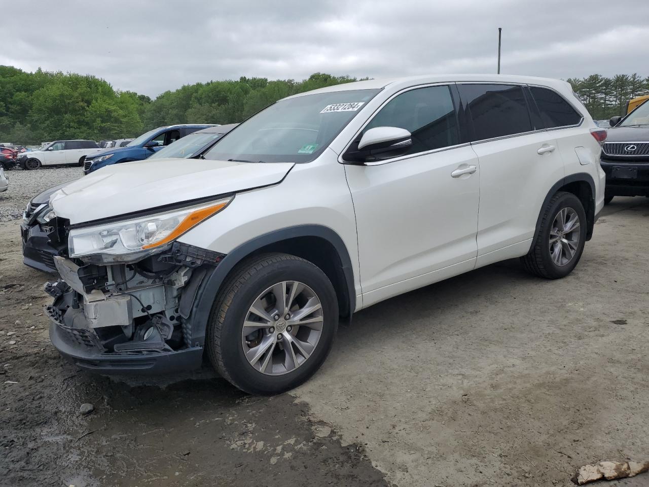 TOYOTA HIGHLANDER 2014 5tdbkrfhxes021351