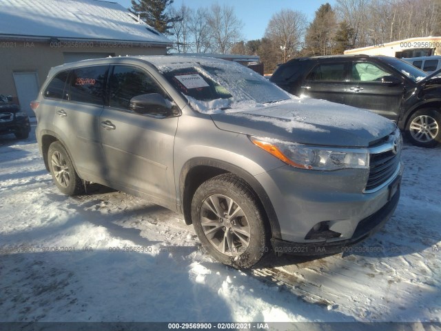 TOYOTA HIGHLANDER 2014 5tdbkrfhxes022631