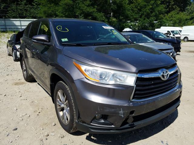 TOYOTA HIGHLANDER 2014 5tdbkrfhxes069738