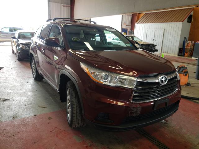 TOYOTA HIGHLANDER 2015 5tdbkrfhxfs156668