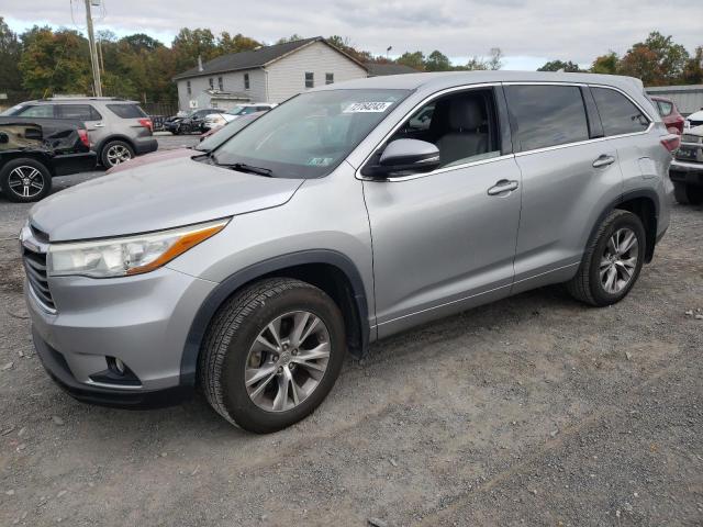 TOYOTA HIGHLANDER 2015 5tdbkrfhxfs210132