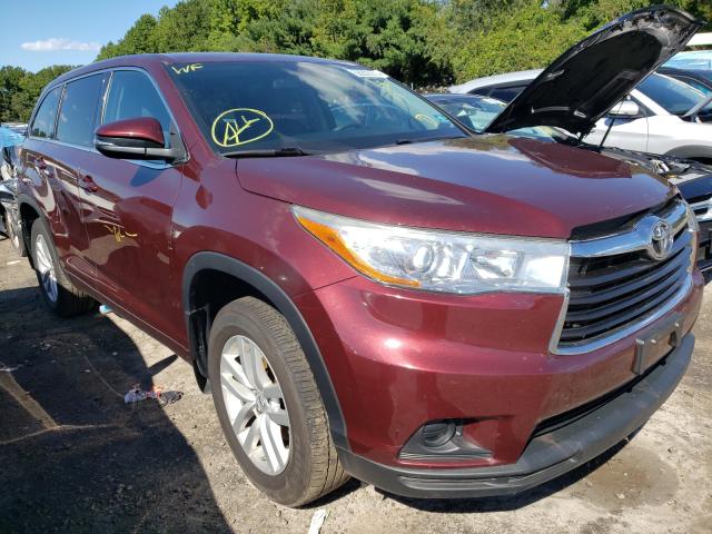 TOYOTA HIGHLANDER 2015 5tdbkrfhxfs220417