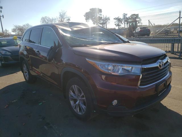 TOYOTA HIGHLANDER 2015 5tdbkrfhxfs224712