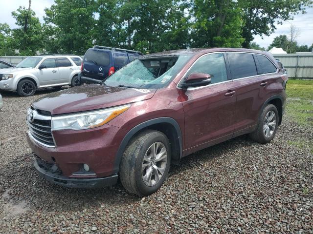 TOYOTA HIGHLANDER 2016 5tdbkrfhxgs307915