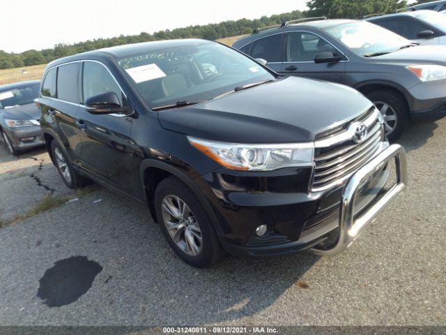 TOYOTA HIGHLANDER 2016 5tdbkrfhxgs348626