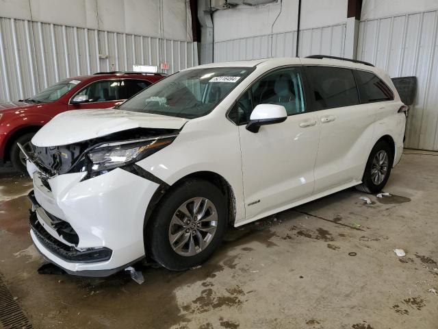 TOYOTA SIENNA LE 2021 5tdbrkec3ms009985