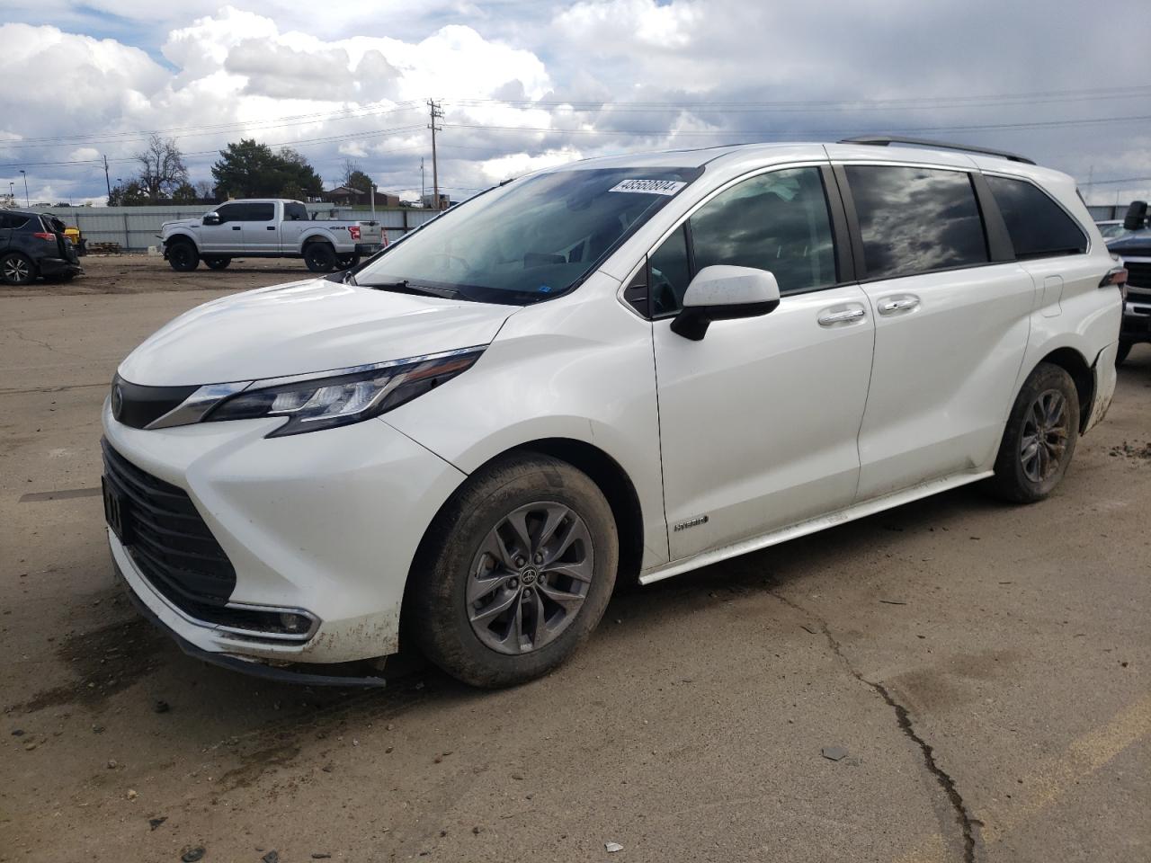 TOYOTA SIENNA 2021 5tdbrkec4ms049938