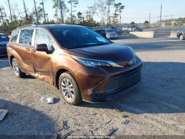 TOYOTA SIENNA 2021 5tdbrkec6ms007261