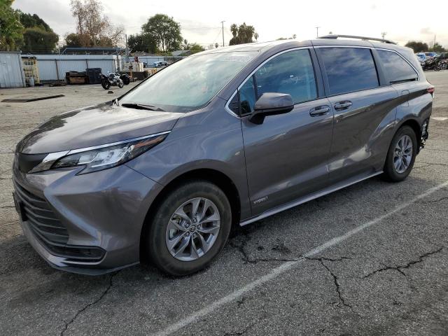 TOYOTA SIENNA LE 2021 5tdbrkec6ms012444