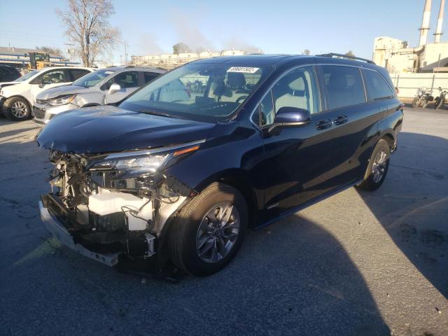 TOYOTA SIENNA LE 2021 5tdbrkec7ms058431